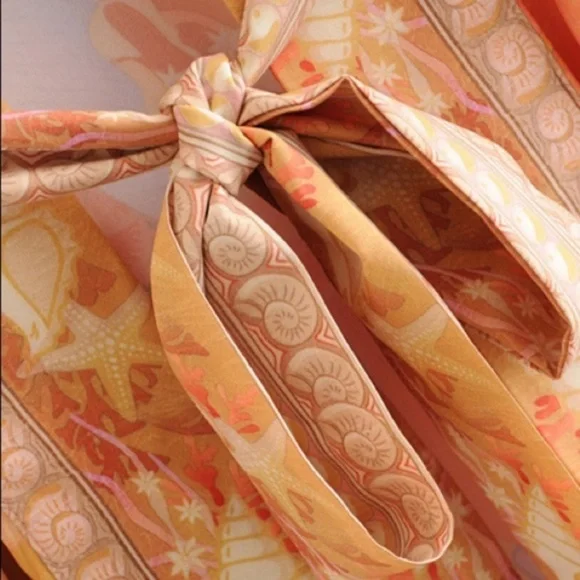 SOLD OUT Mermaid Dreams Boho Kimono Duster Robe Coverup - Picture 15 of 15